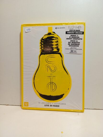 U2  Innocence + Experience  LIVE IN PARIS  dvd duplo novo !