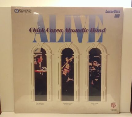Chick Corea Akoustic Band - Alive - Laser Disc - (Lacrado)