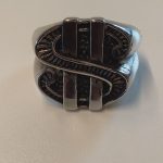 Anel de Metal  modelo cifrão