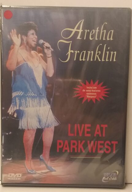 Aretha Franklin - Live at Park West  dvd novo !