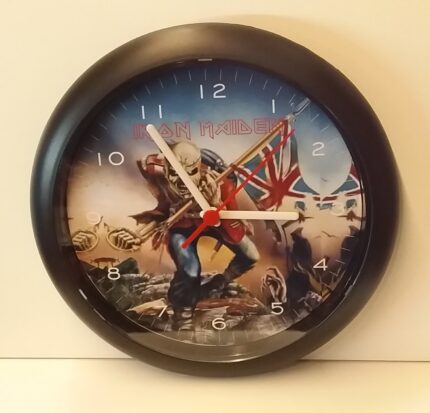Relógios de Parede Personalizado  Iron Maiden