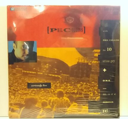 Phil Collins - Seriously Live - Laser Disc (Lacrado)