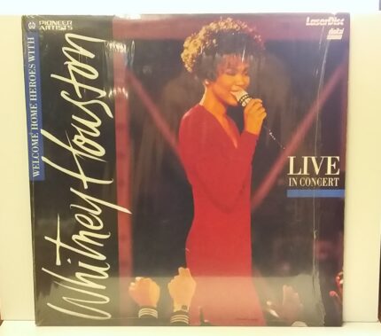 Whitney Houston - Live in Concert - Laser Disc -  importado.