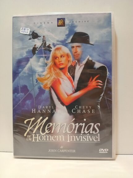 Memorias de um homem invisível  dvd novo !