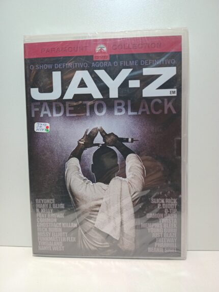 JAY-Z fade to black  dvd novo !