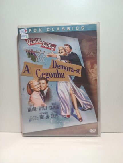 A cegonha demora - se    dvd novo !