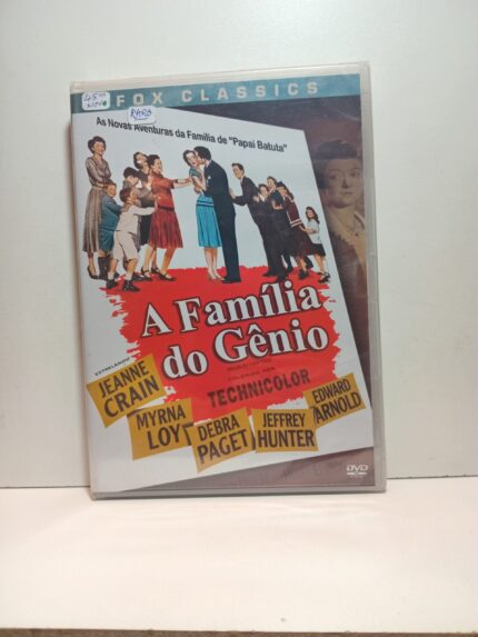 A familia do Gênio  dvd novo !
