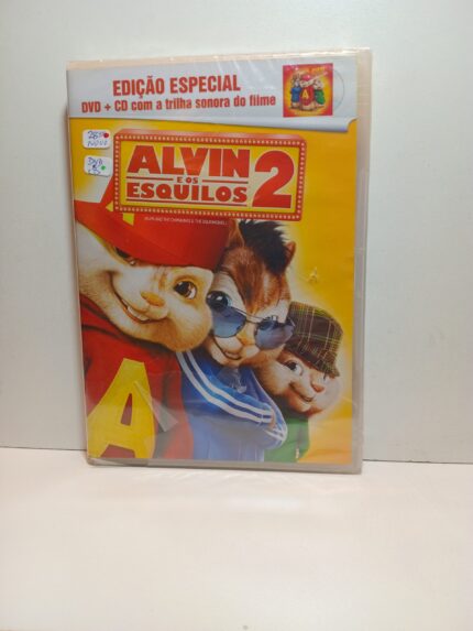 Alvin e os Esquilos 2   dvd + cd  edição especial novo !