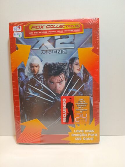 X 2   X-MEN 2    dvd  duplo  novo !