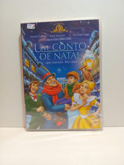 Um Conto de Natal  dvd  novo !