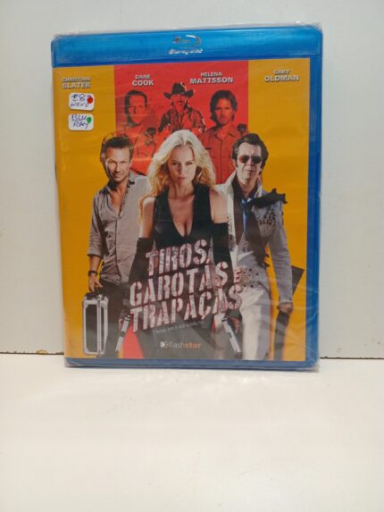 Tiros Garotas e Trapaças  Blu Ray novo !