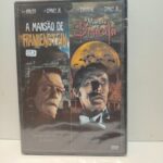 A Mansão de Frankenstein  -  A Mansão de Drácula  2 filmes em 1 dvd novo !