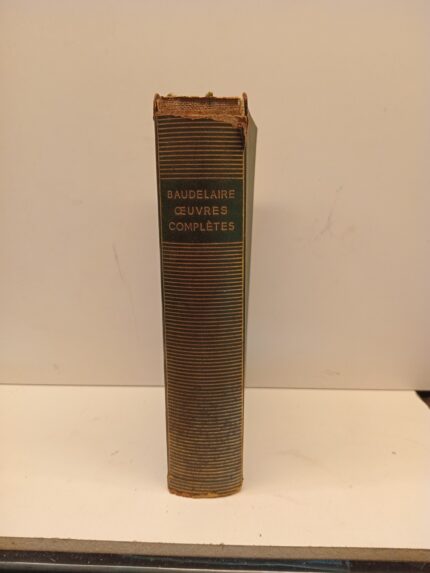 Baudelaire Ceuvres Complètes  em Francês edição 1954