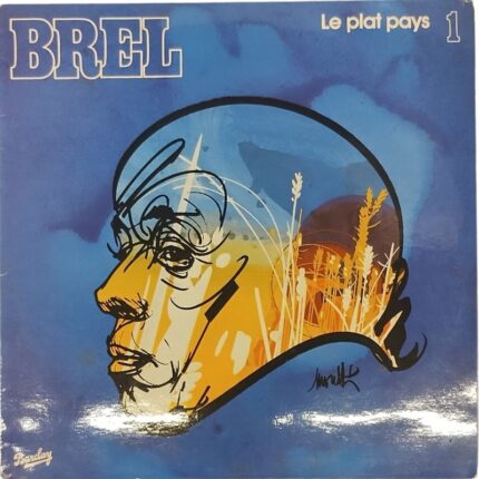 LP Jacques Brel - Le Plat Pays 1 - 1962 - importado