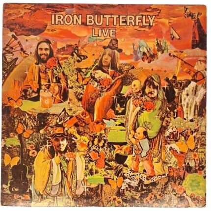 LP Iron Butterfly Live - 1979